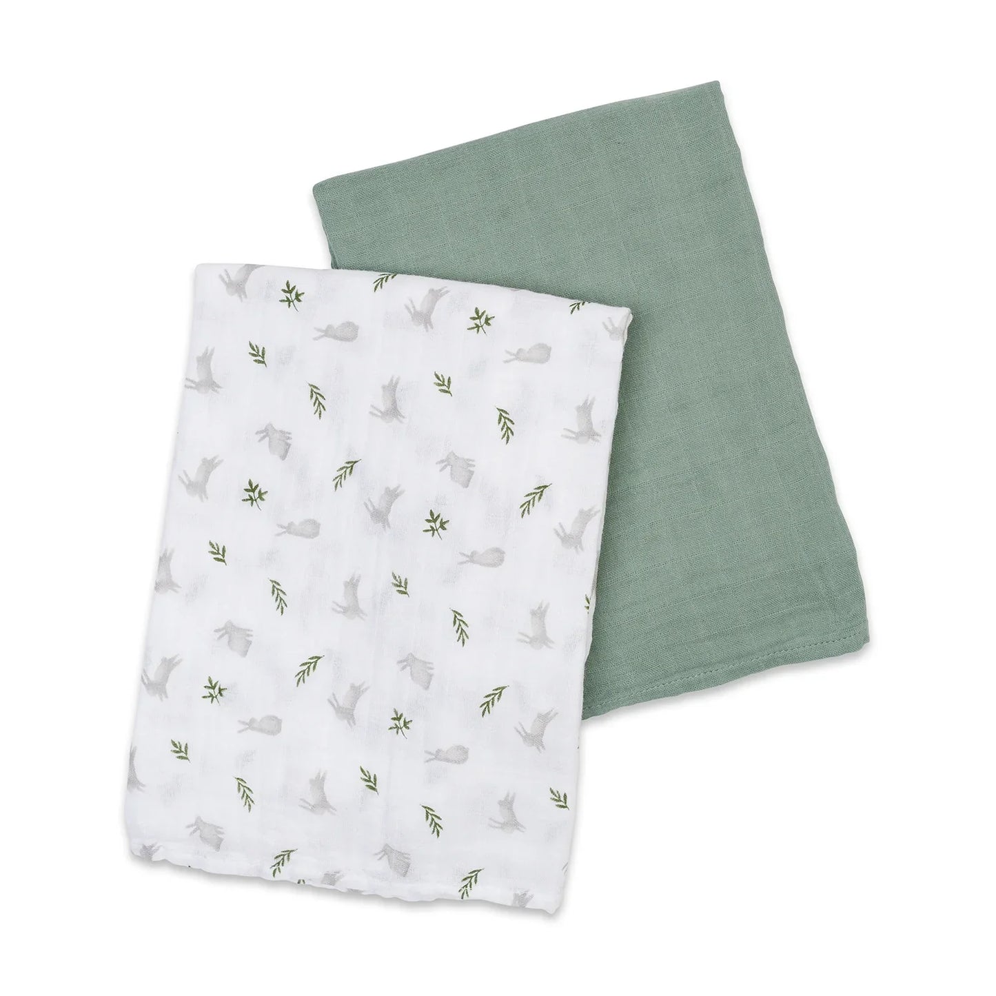 Lulujo Cotton Muslin Swaddle 2 pk