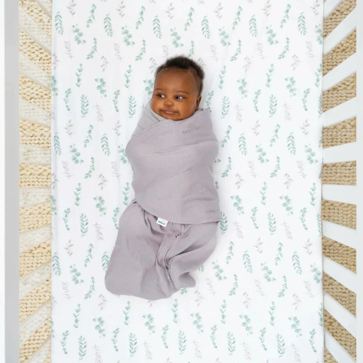 100% organic cotton 2pc gift set sleepsack swaddle & sleepsack