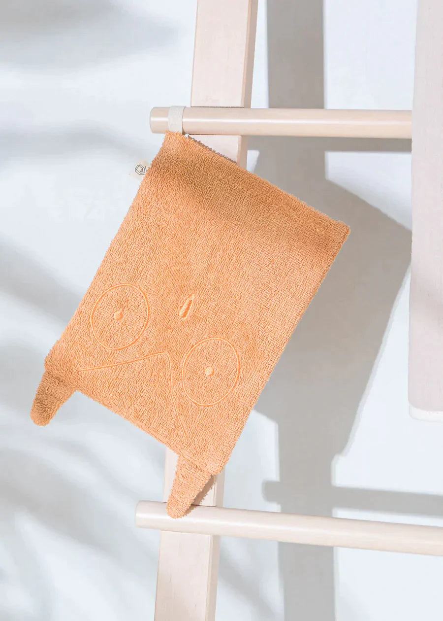 100% Organic Cotton wash Glove