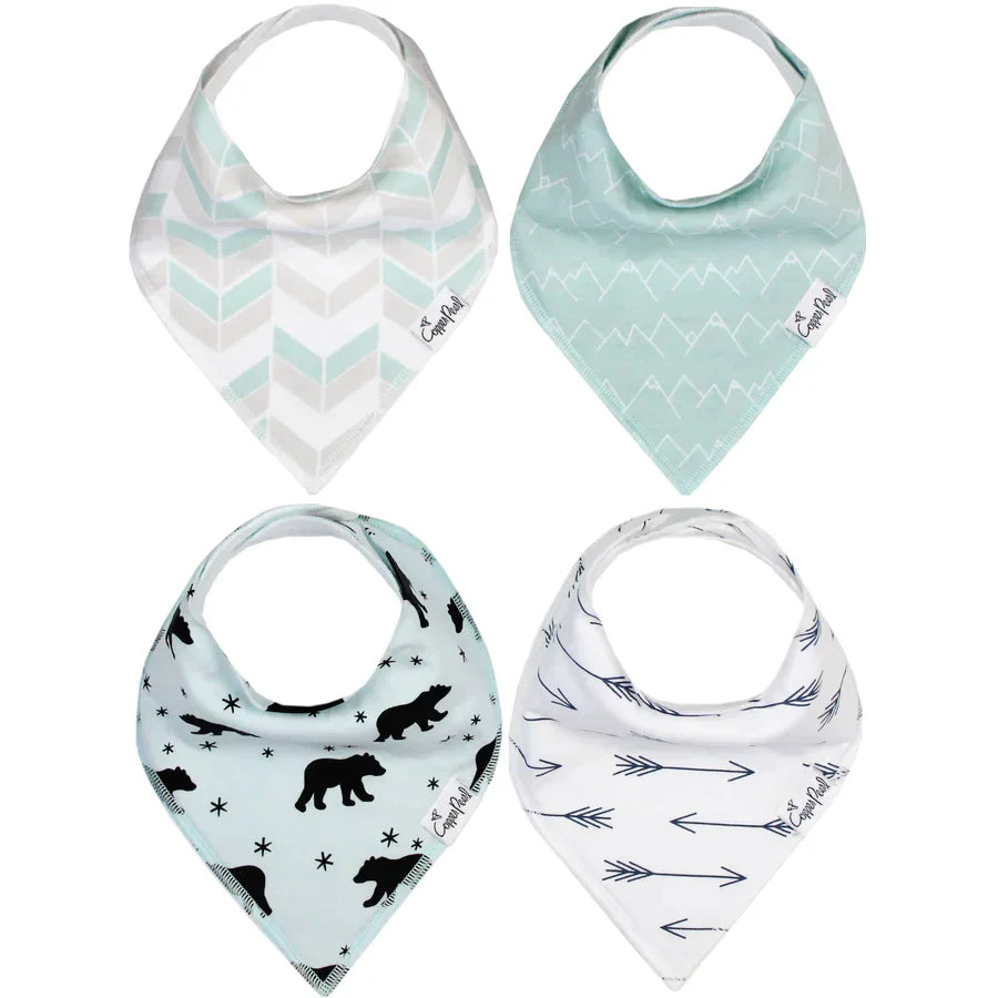 Bandana Bib 4 Pk