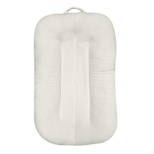 Simmons Cozy Baby Nest Lounger Muslin