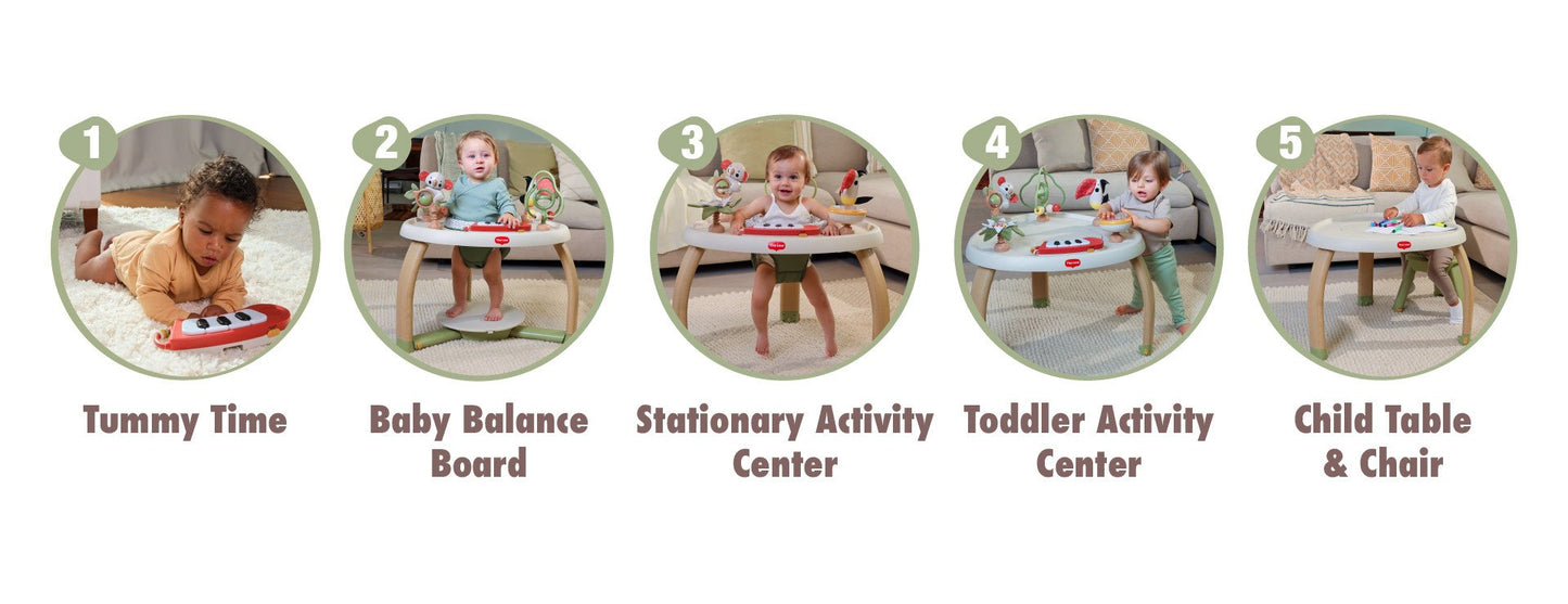 Boho Chic 5-in-1 Activity Center