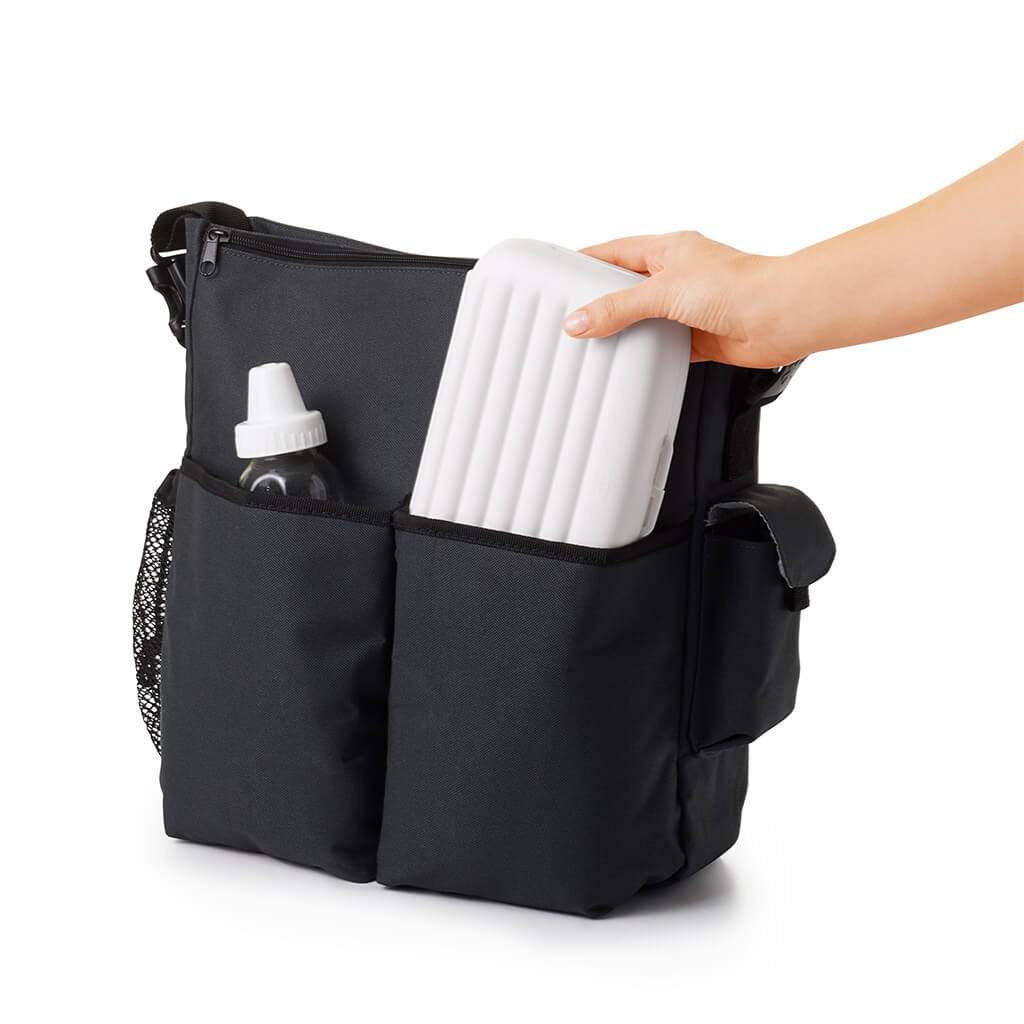 Travel Drying Rack & Brush-Grey