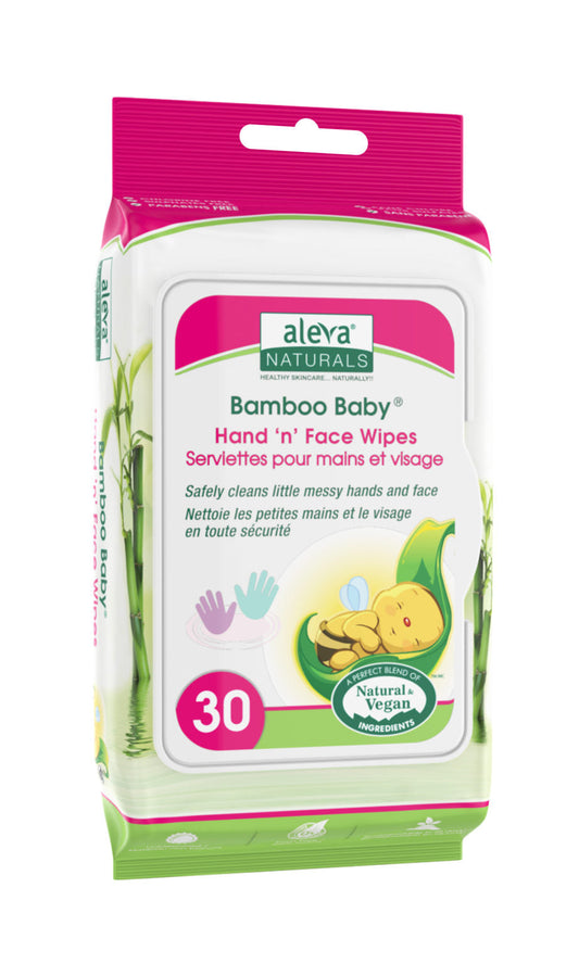 Bamboo Baby Hand n Face Wipes