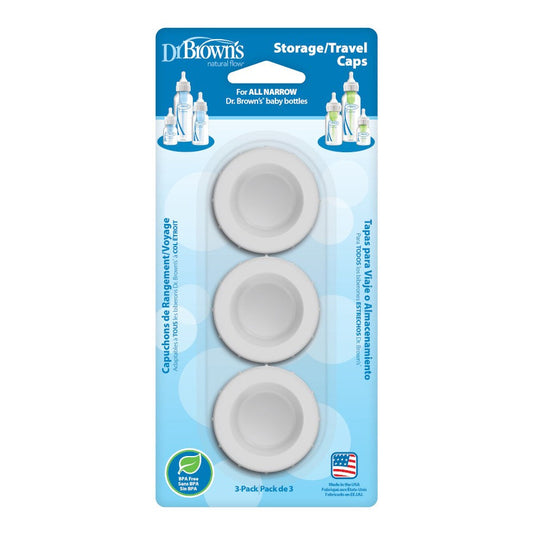 Baby Bottle Storage Travel Caps 3pk