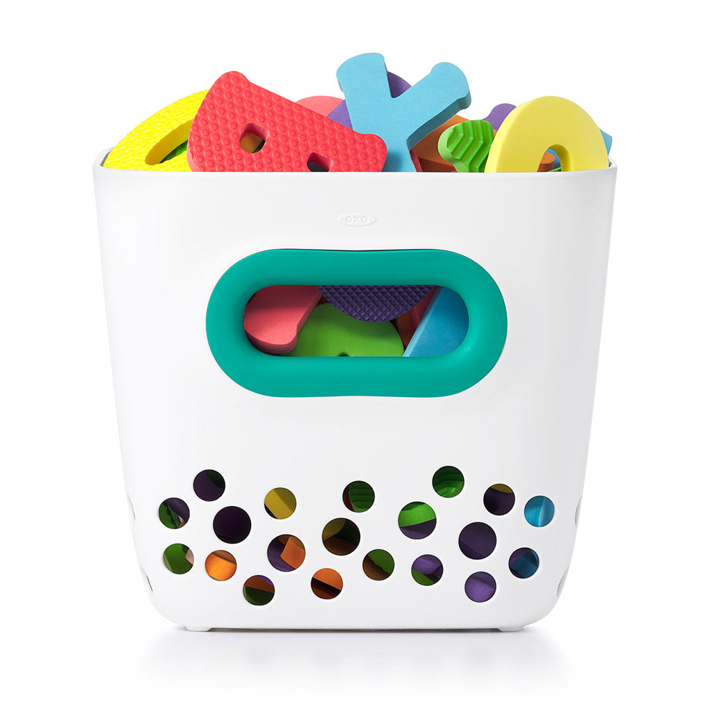 Bath Toy Bin-Teal