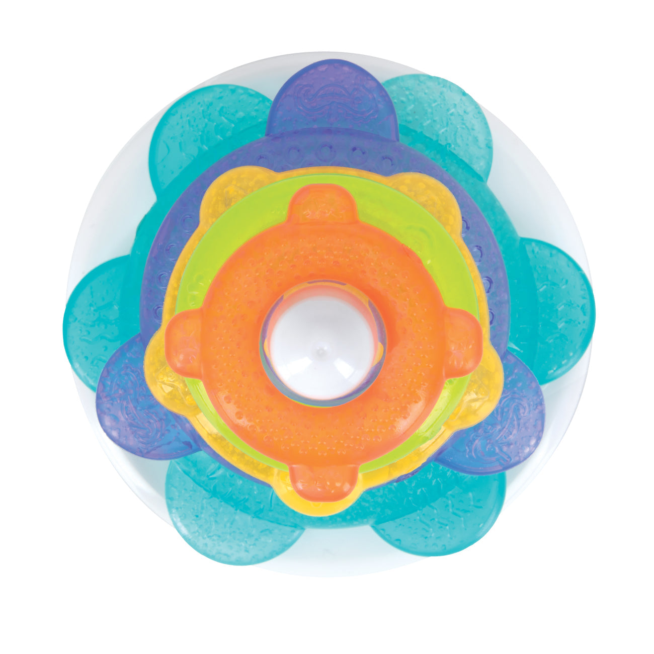 IcyBite Ocean Rings Teething and Stacking Toy