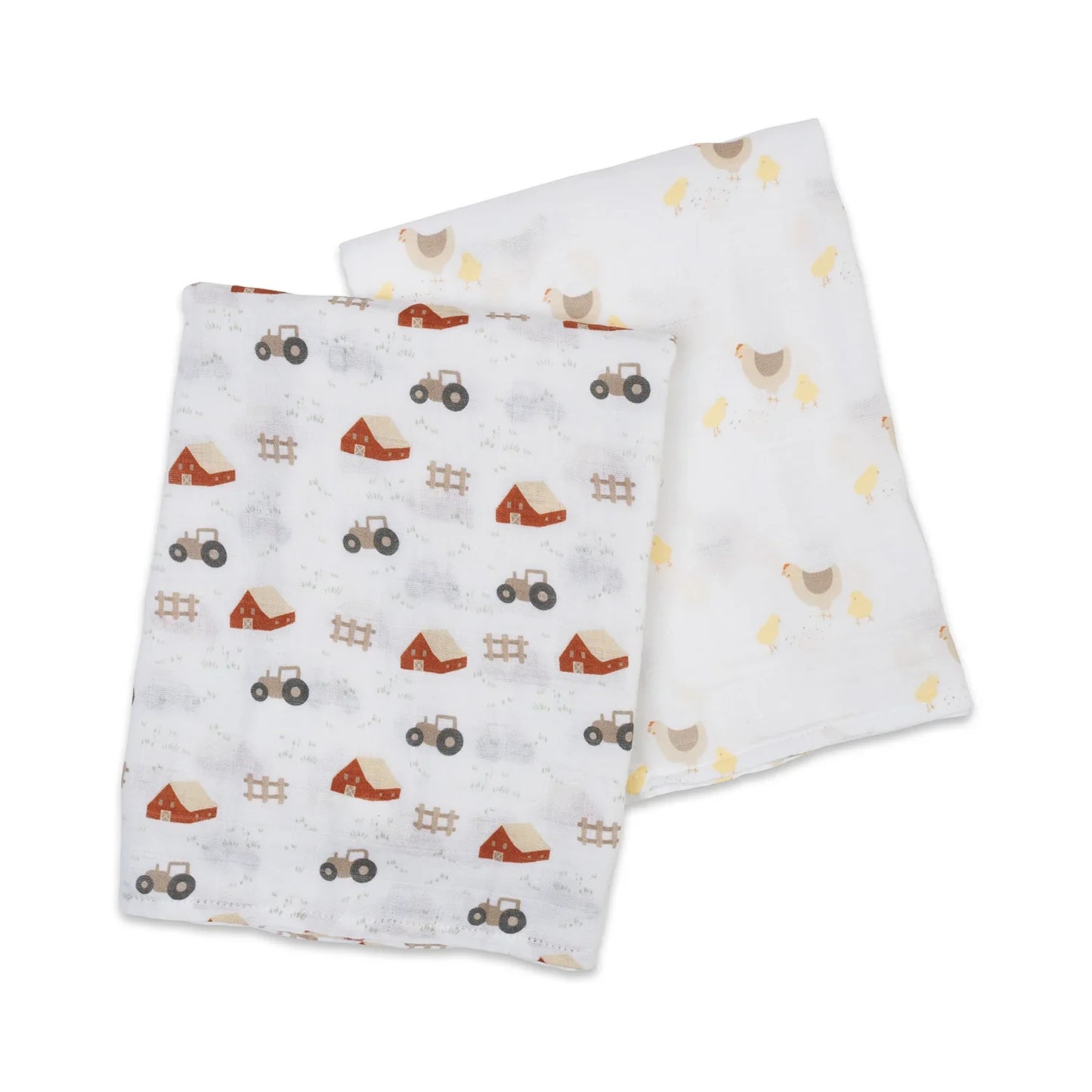 Lulujo Cotton Muslin Swaddle 2 pk