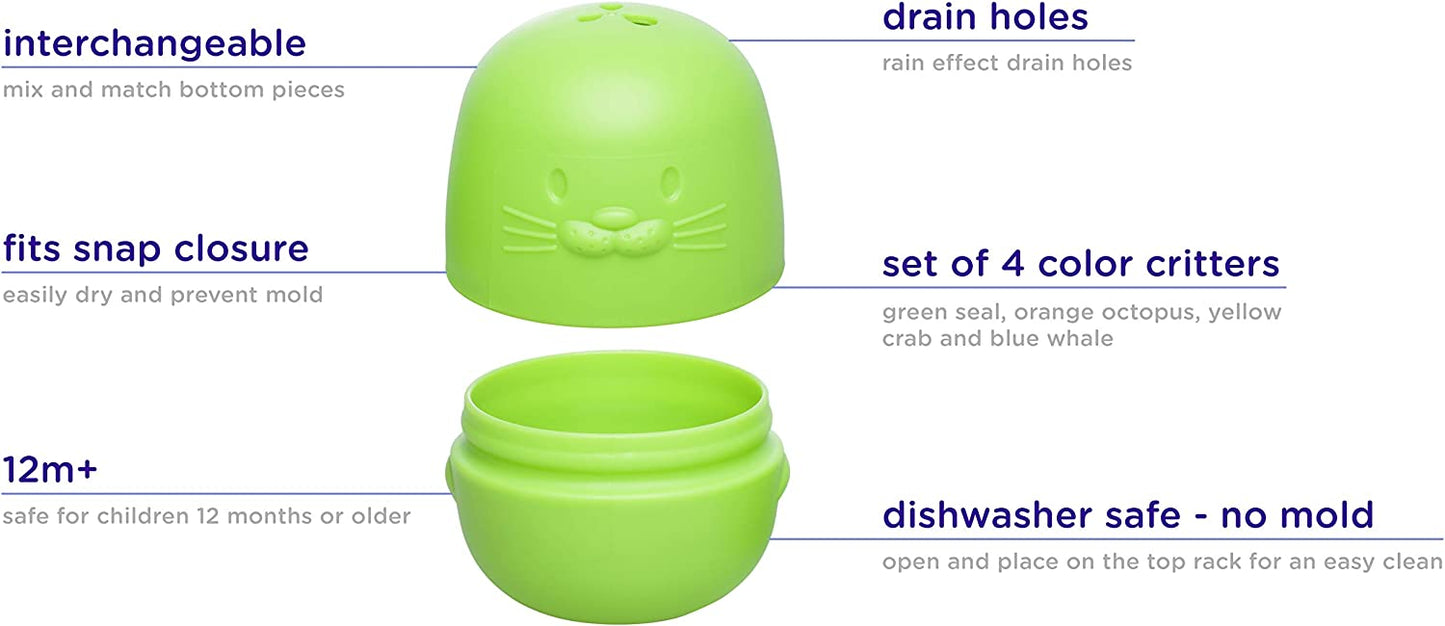 Interchangeable Bath Toys
