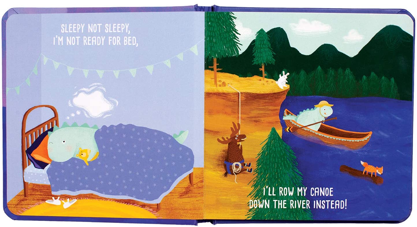 Sleepy Not Sleepy - A Tiny Dino's Bedtime