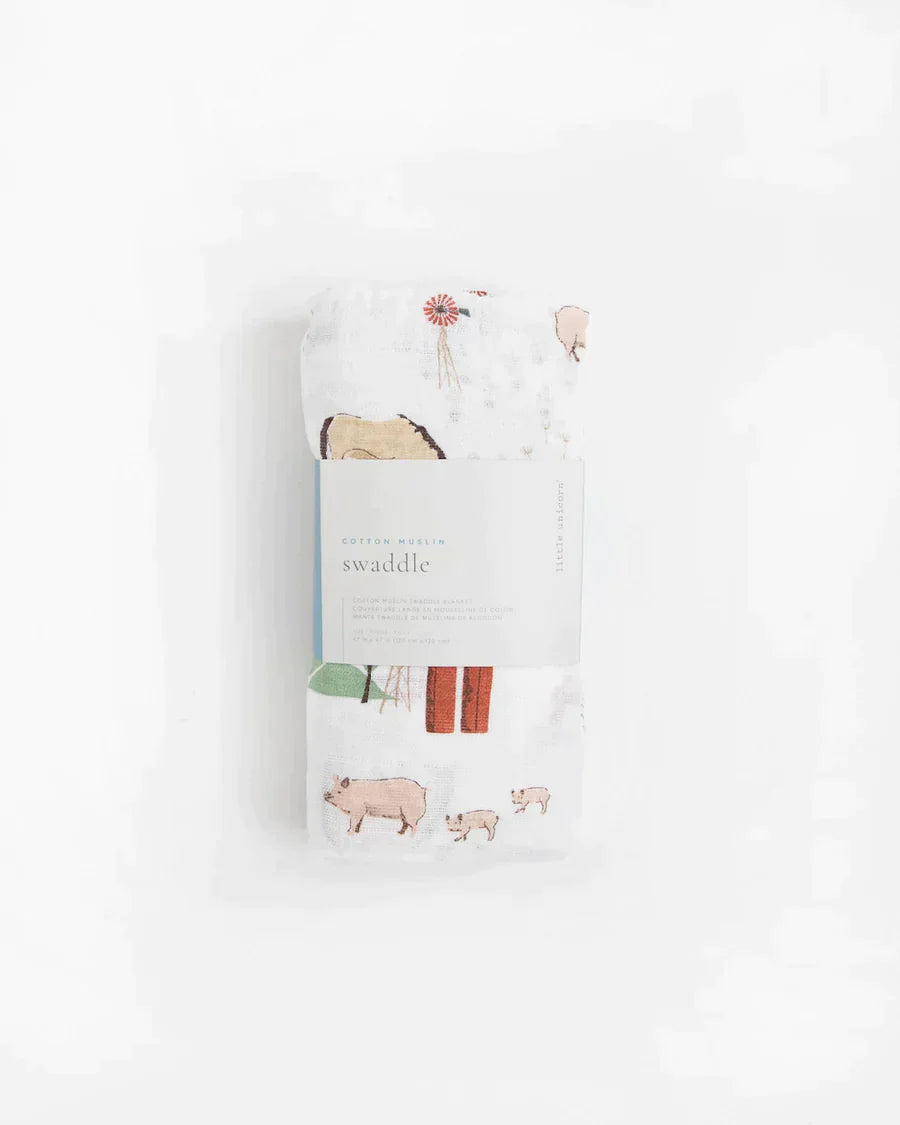 Cotton Muslin Swaddle Blanket