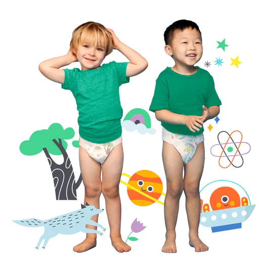 Training Pants - Club Pack - Bedtime Stories & Space Travelers - Size M (2T-3T) - 84 ct