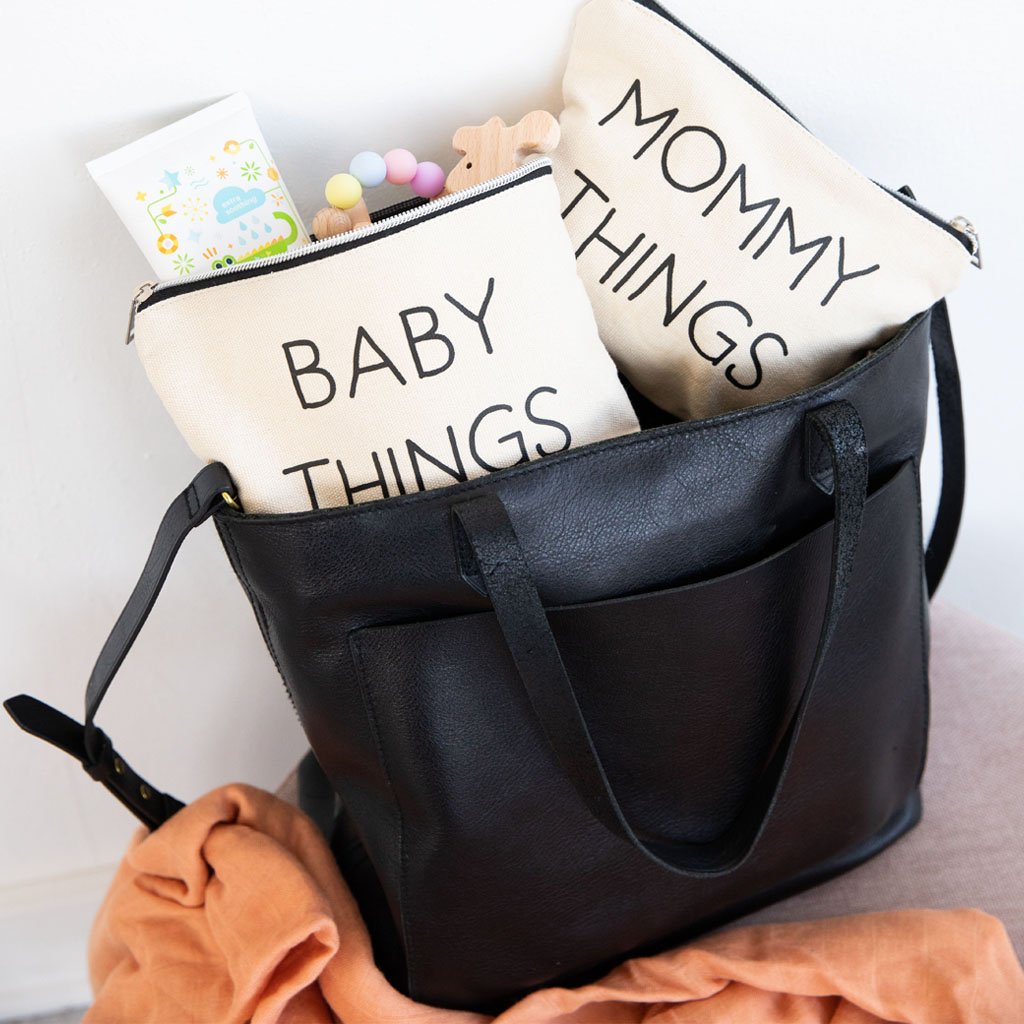 Mommy and Baby Travel Pouch