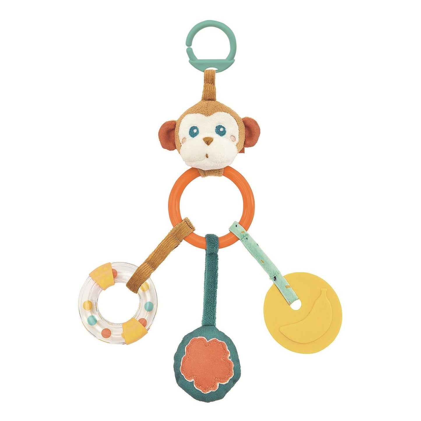 Multi Activities Rattle Monkey Sam