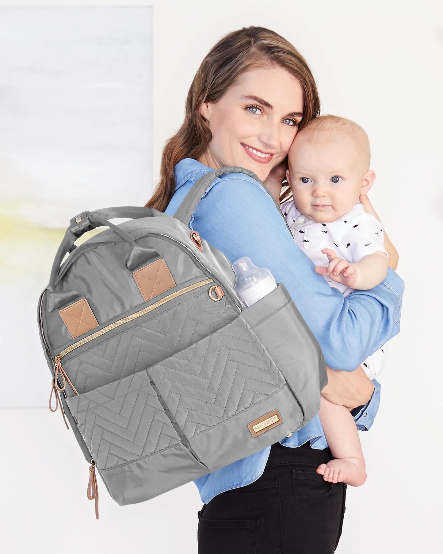 Suite By Skip Hop 6-In-1 Diaper Backpack Set