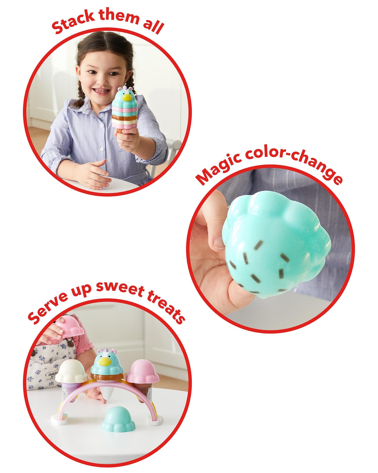 ZOO Sweet Scoops Ice Cream Set