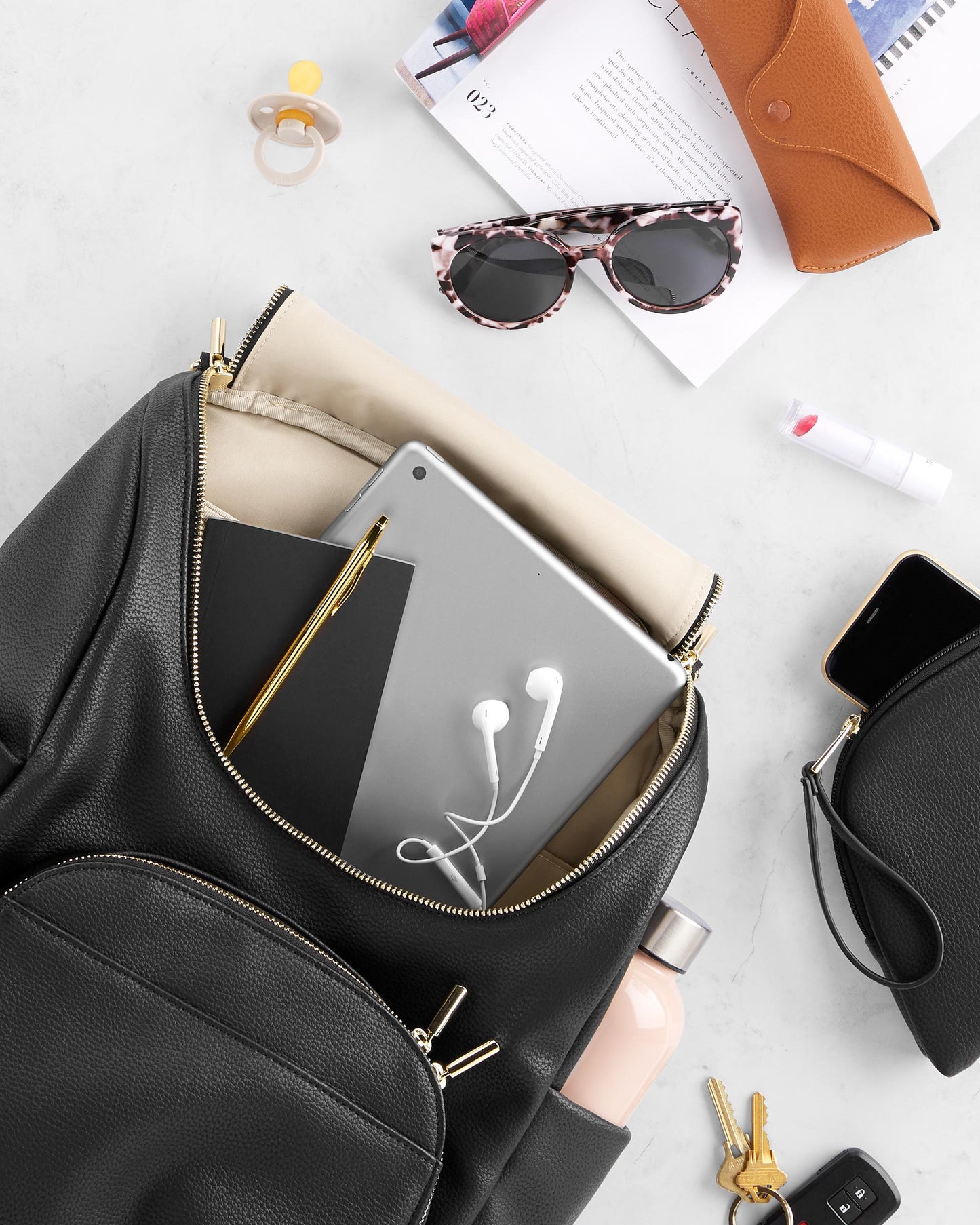 Evermore 6-In-1 Diaper Backpack Set