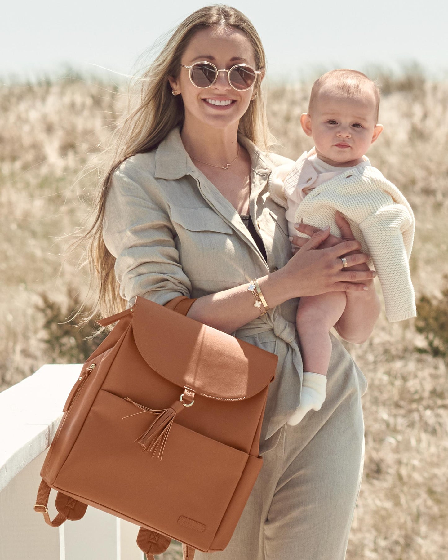 Greenwich Vari Diaper Backpack - Toffee