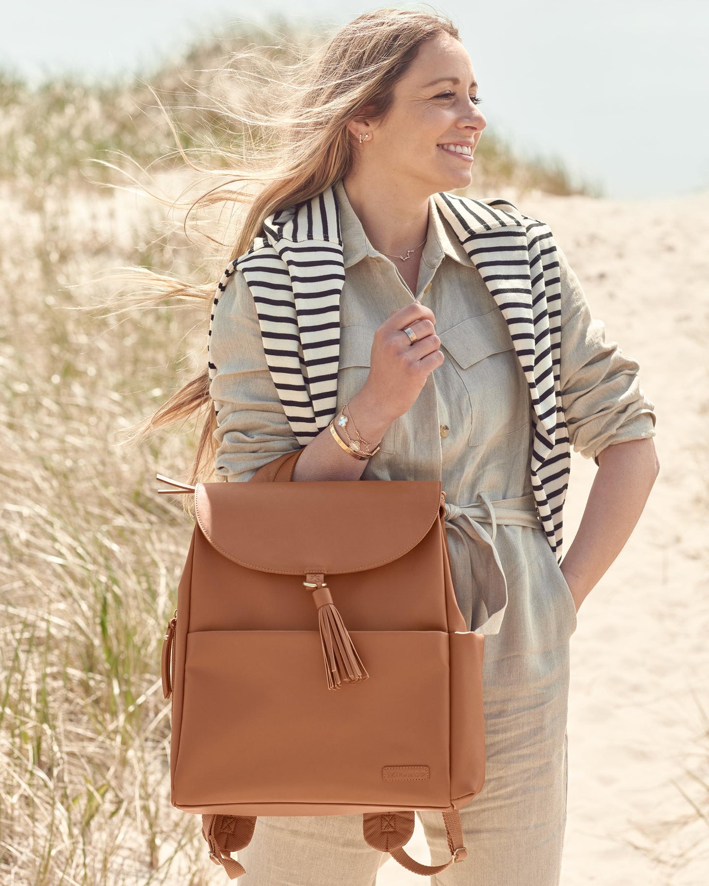 Greenwich Vari Diaper Backpack - Toffee