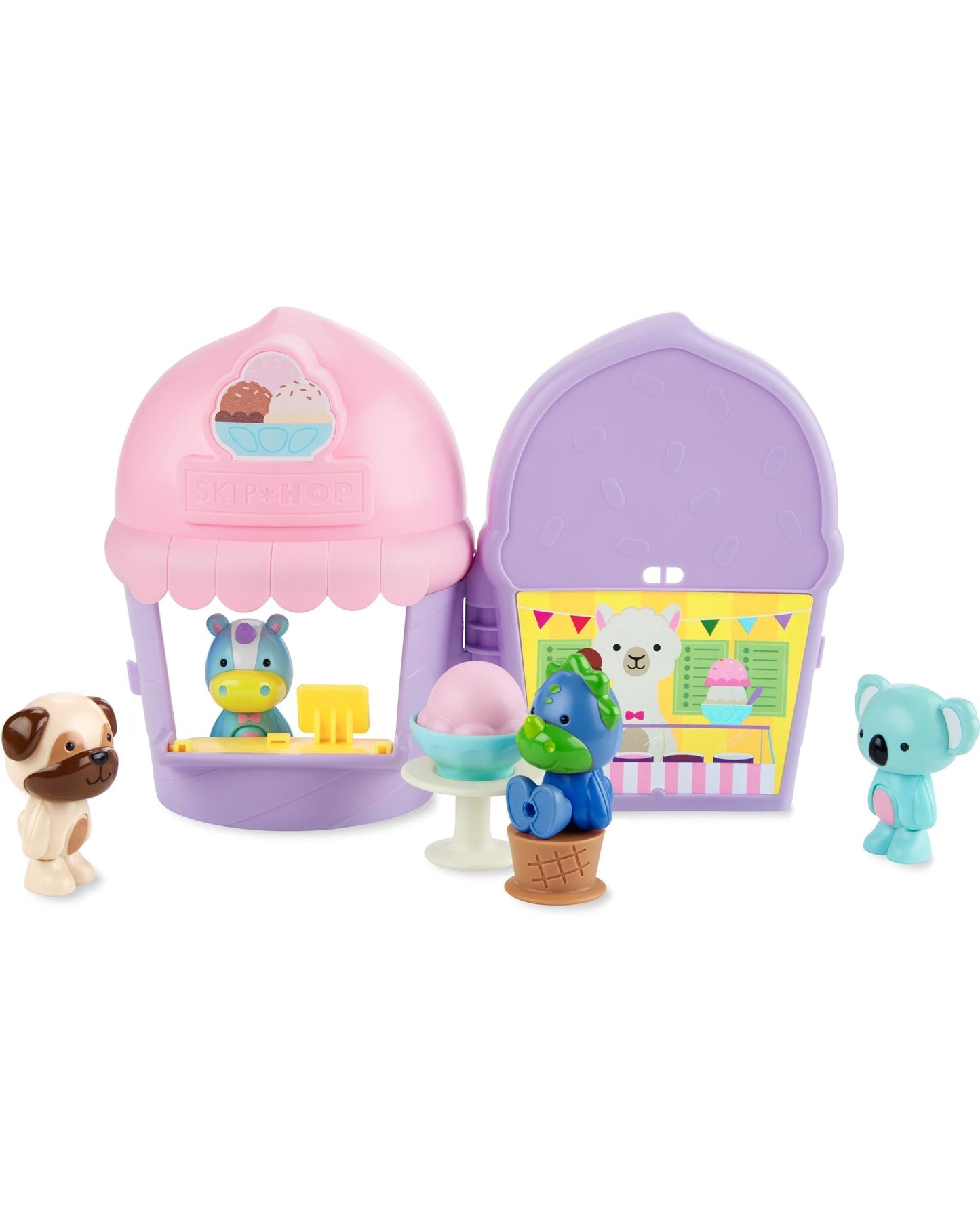 Zoo Ice Cream Shoppe Playset Toy