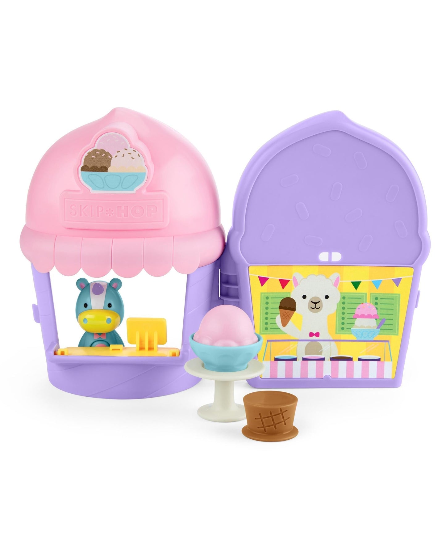 Zoo Ice Cream Shoppe Playset Toy