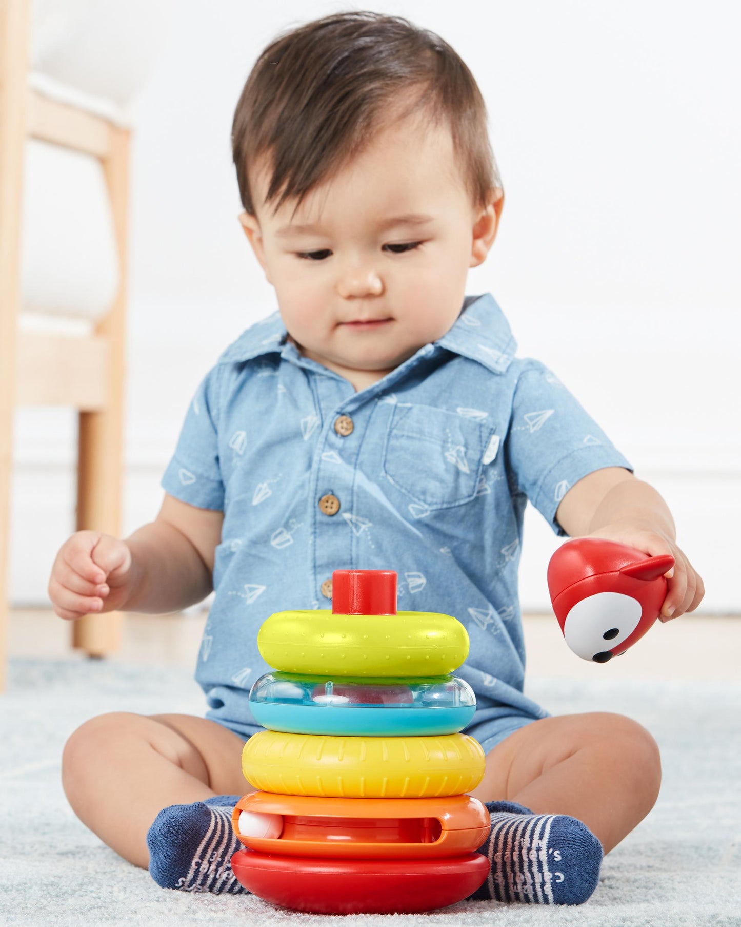 Explore & More Fox Stacking Toy