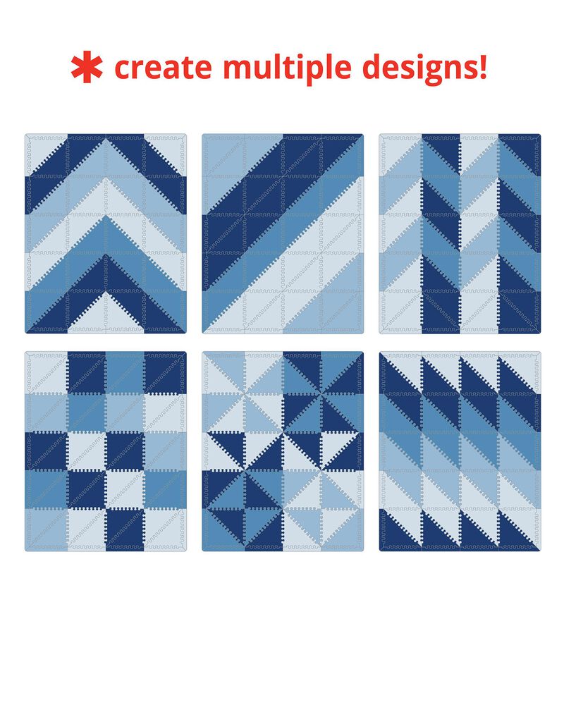 Playspot Geo Foam Floor Tiles