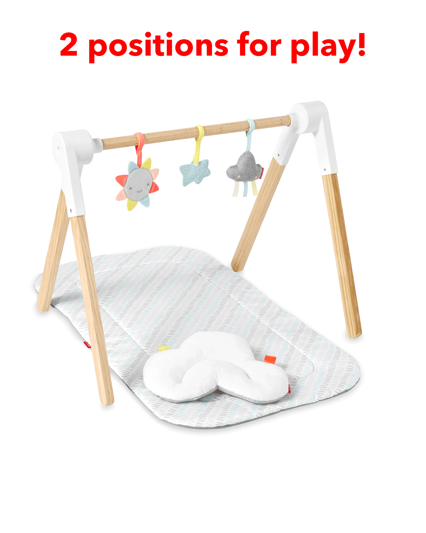 Silver Lining Cloud Wooden Activity Gym