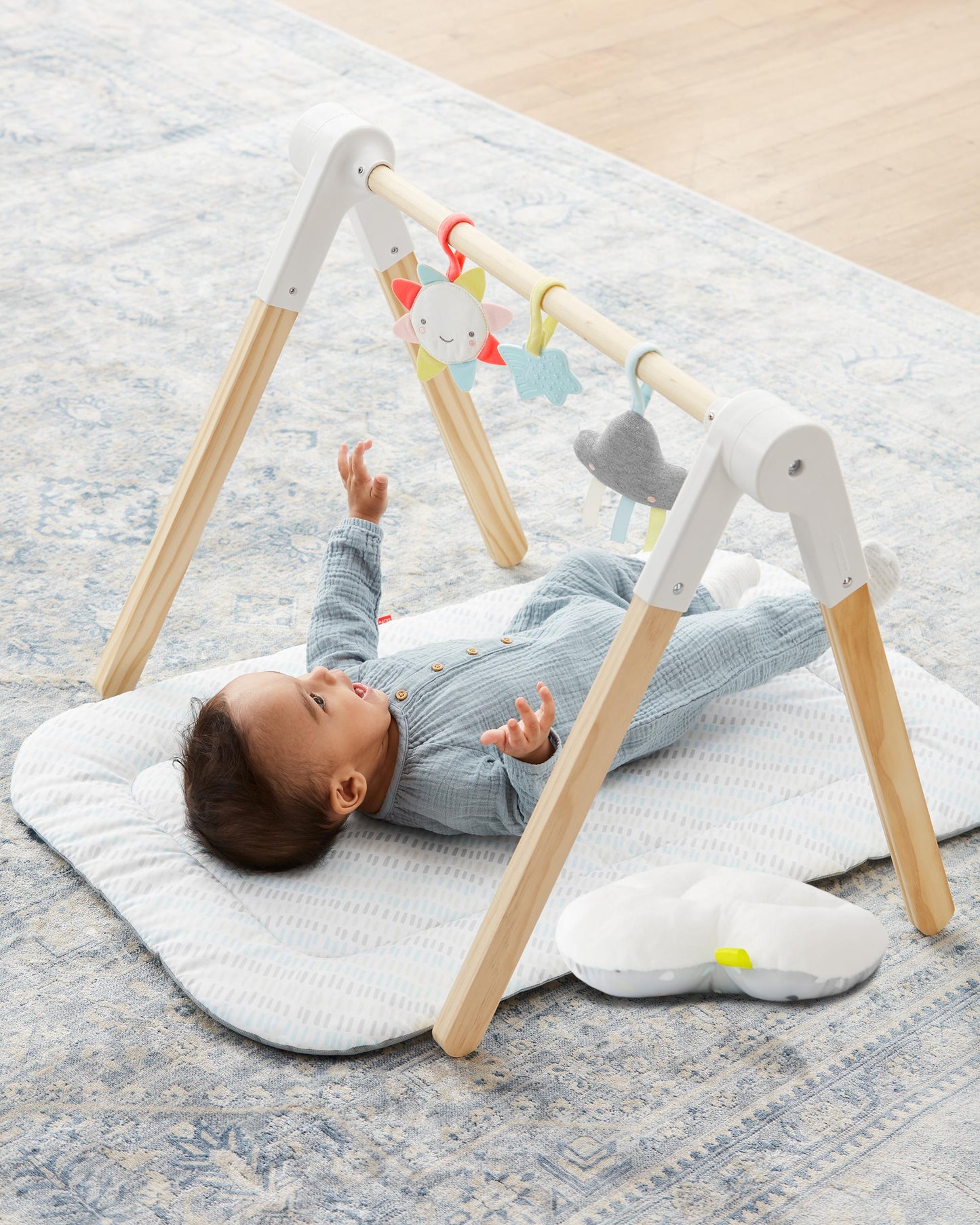 Silver Lining Cloud Wooden Activity Gym