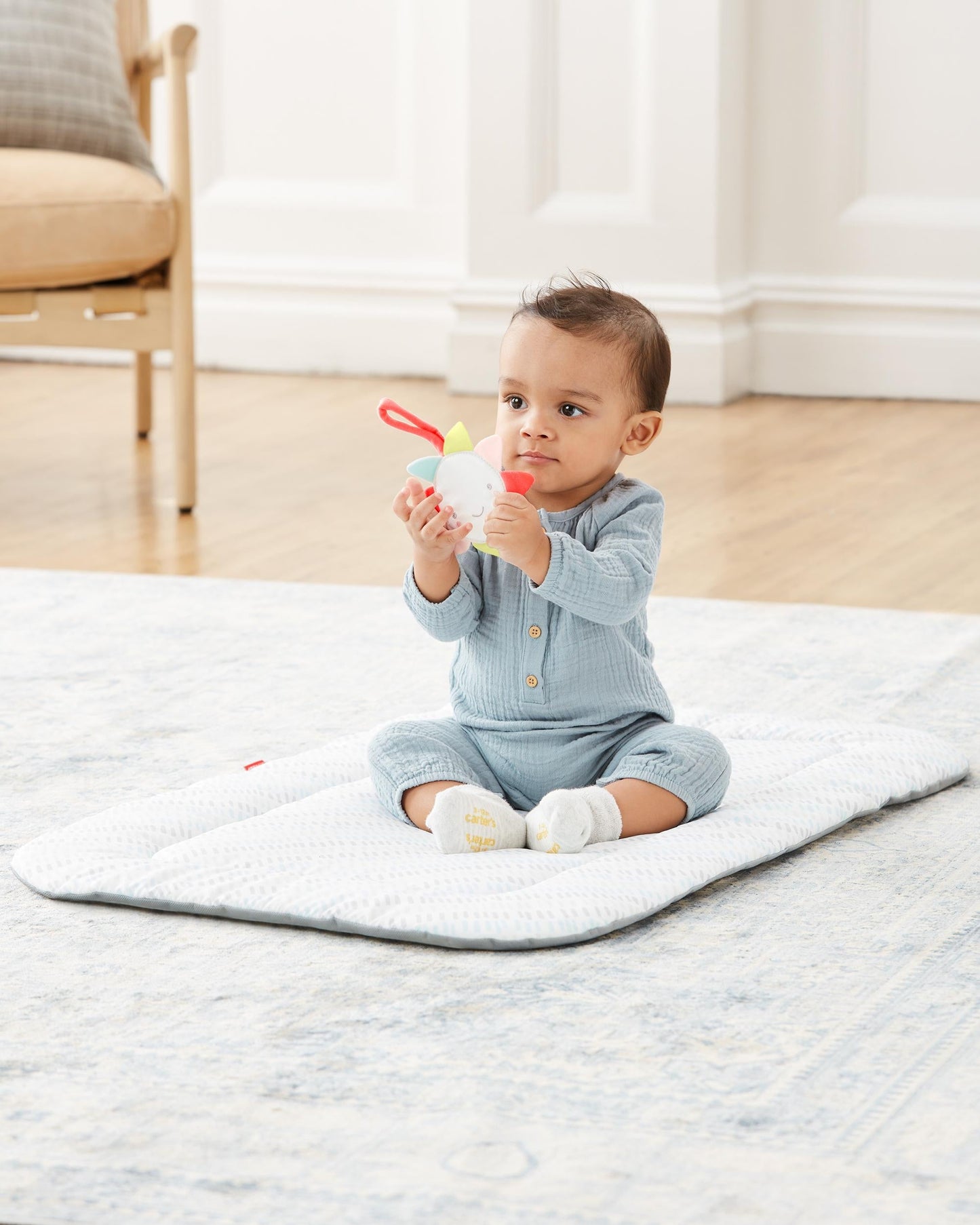 Silver Lining Cloud Wooden Activity Gym