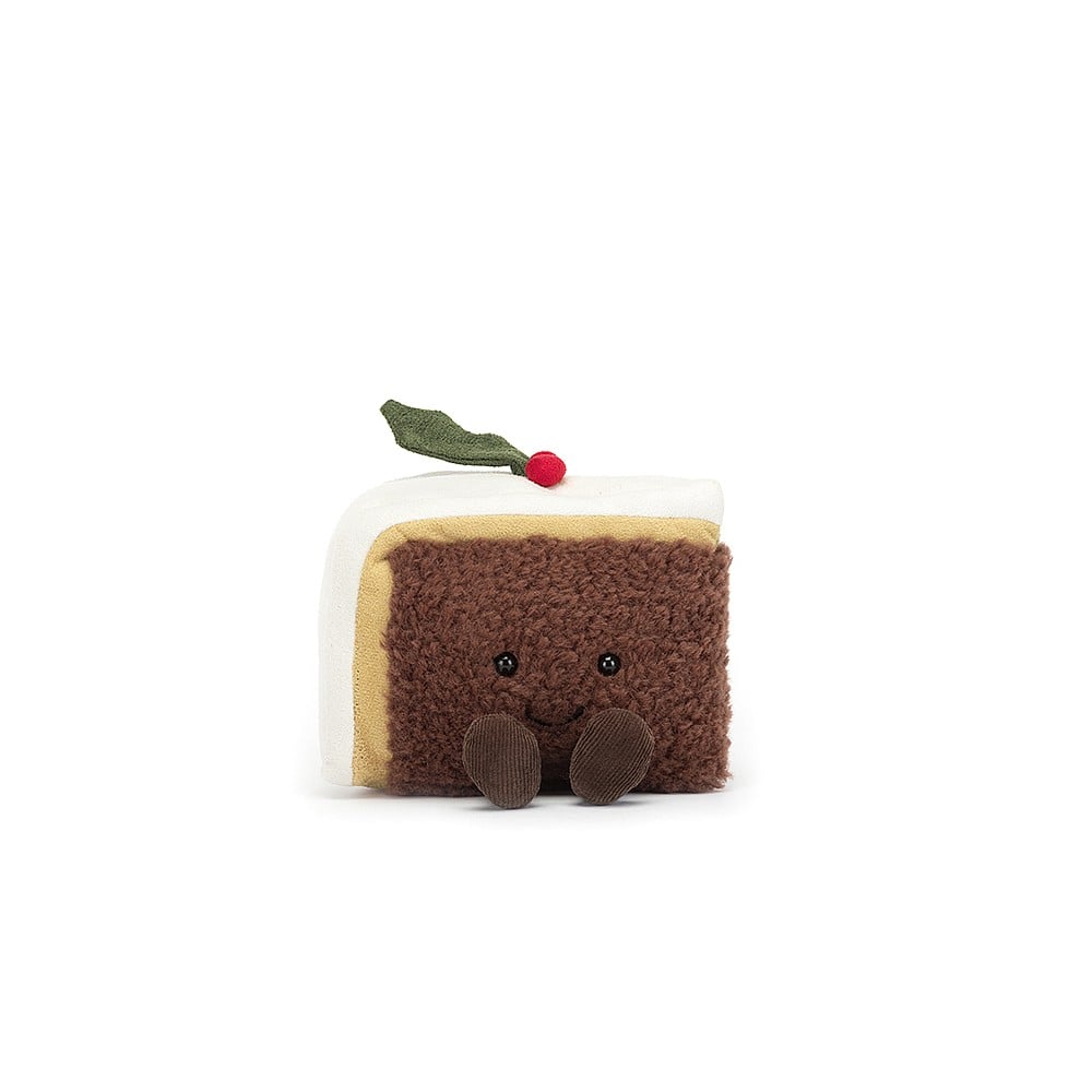 Amuseables Slice Of Christmas Cake