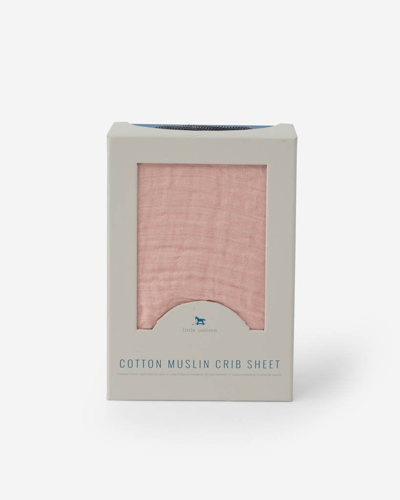 Cotton Muslin Crib Sheet