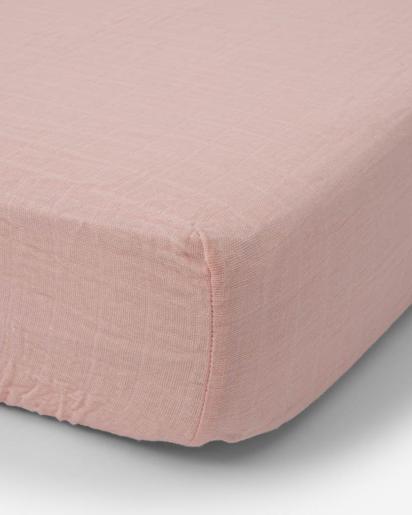 Cotton Muslin Crib Sheet