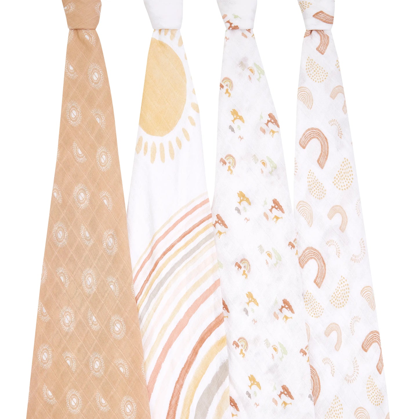 Cotton Muslin Swaddles 4pk