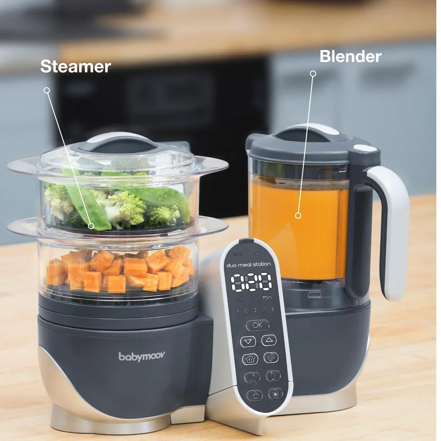 Babymoov Duo Meal Station 6 in 1 Food Processor