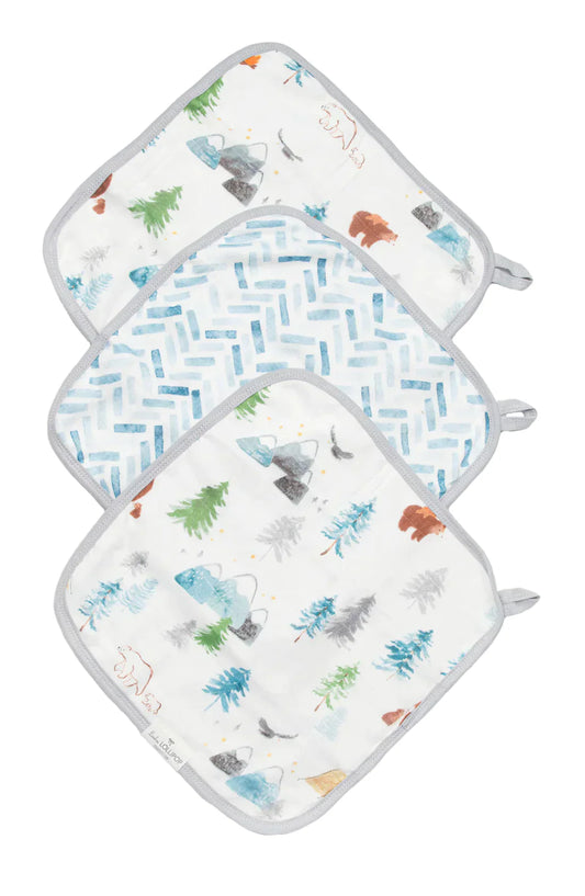 Washcloth 3-pieces Set