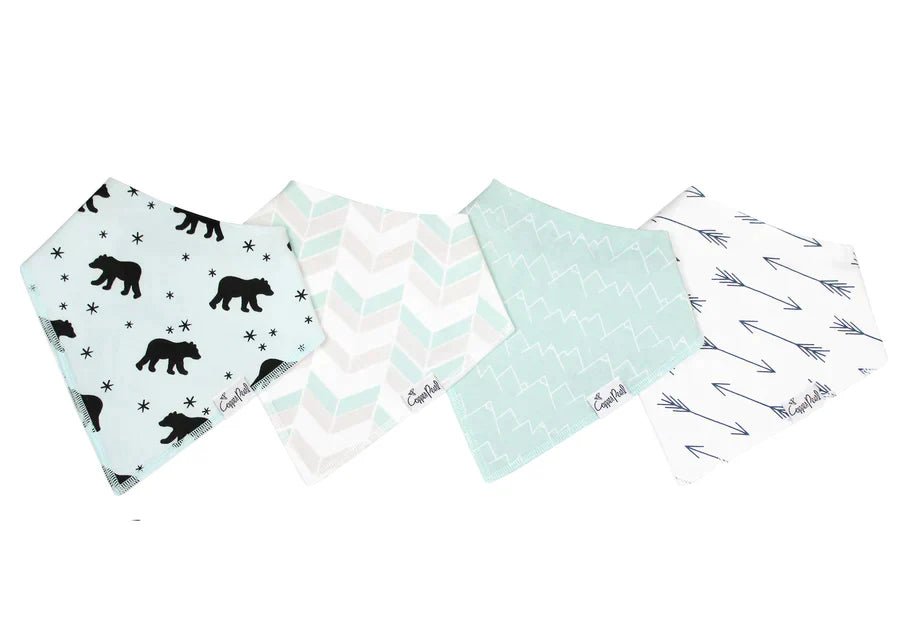 Bandana Bib 4 Pk