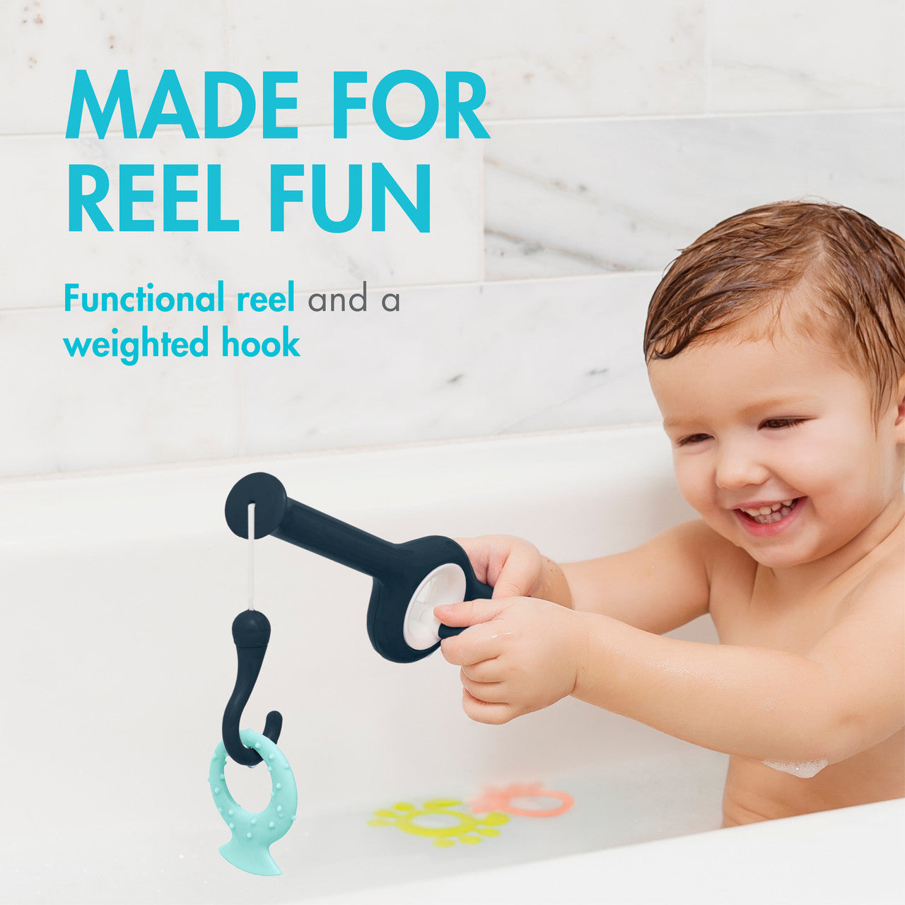 CAST Fishing Pole Bath Toy