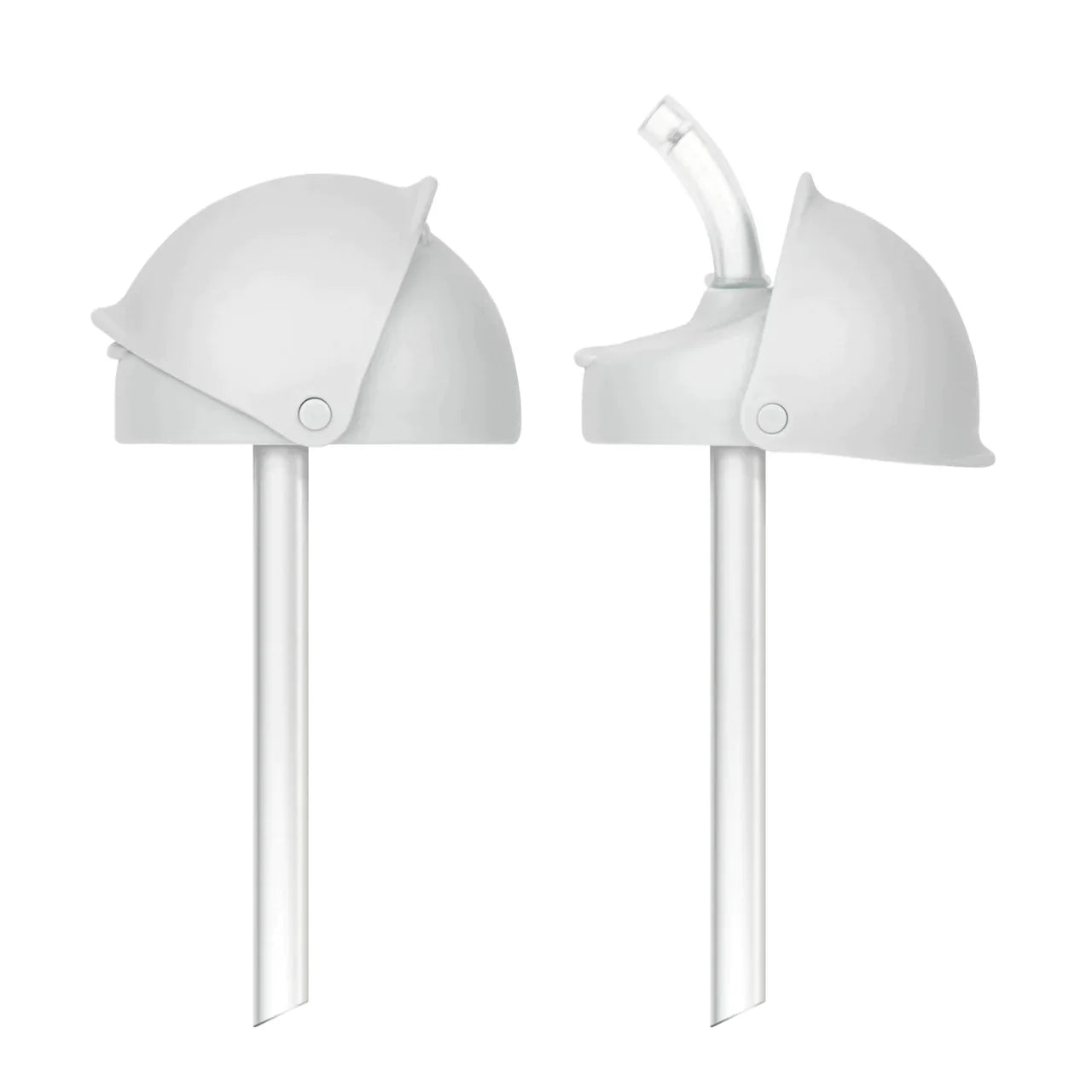 NURSH Silicone Straw Conversion Top 2 Pack