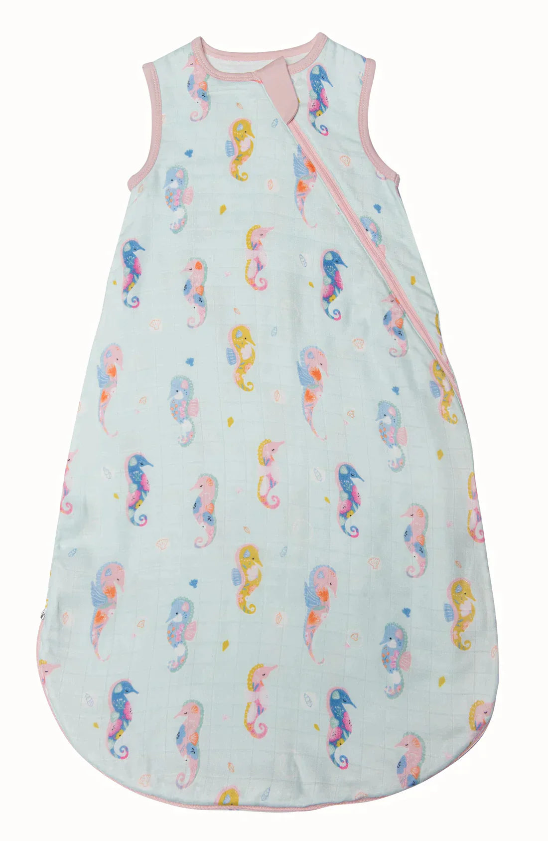 Sleep Bag Lightweight Painterly Seahorse 3-12M