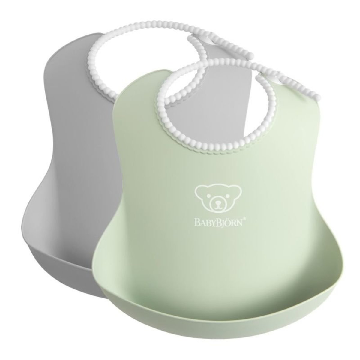 Baby Bib 2 Pack Powder
