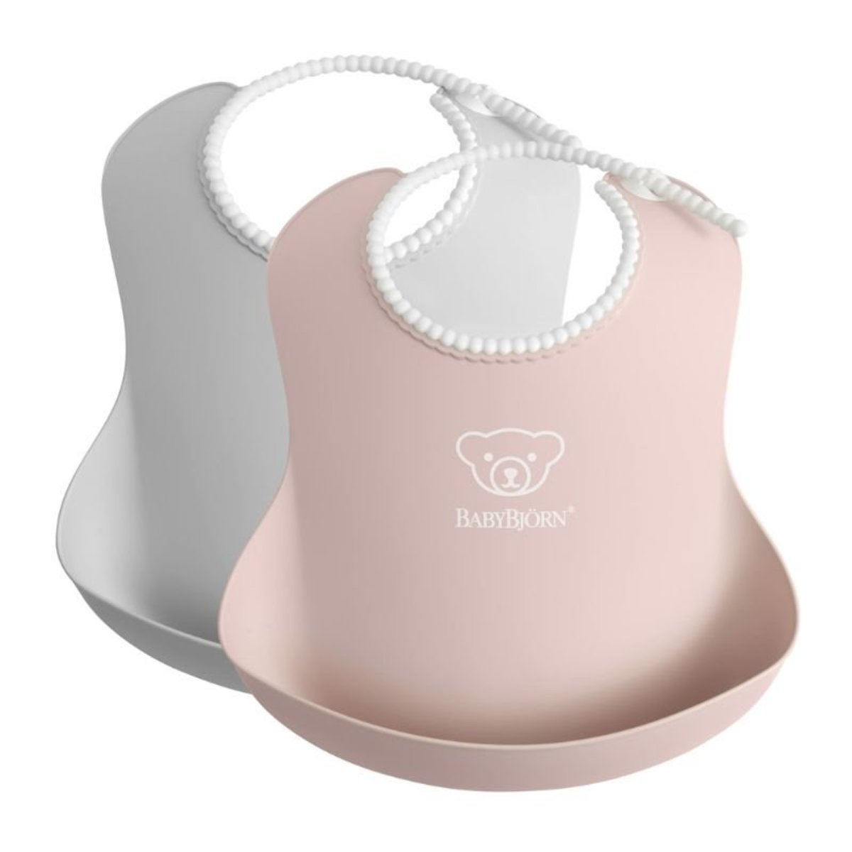 Baby Bib 2 Pack Powder