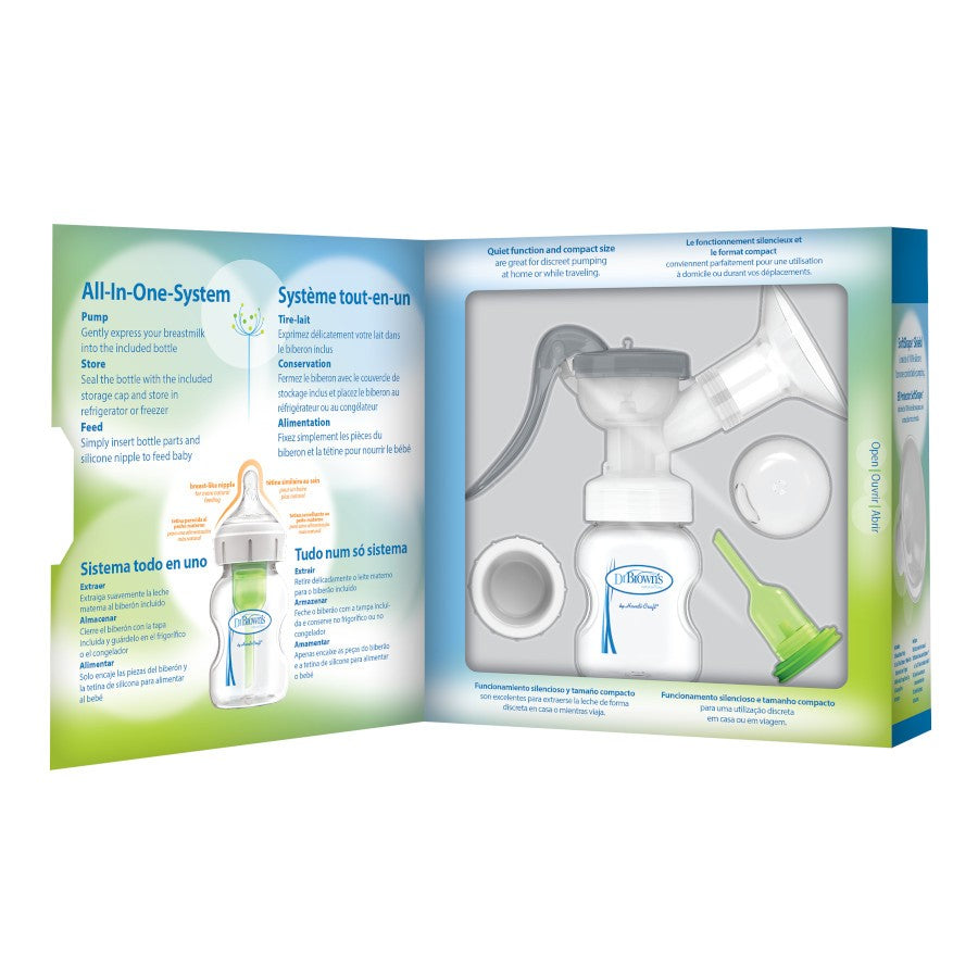 Dr Brown's Manual Breast Pump with SoftShape Silicone Shield