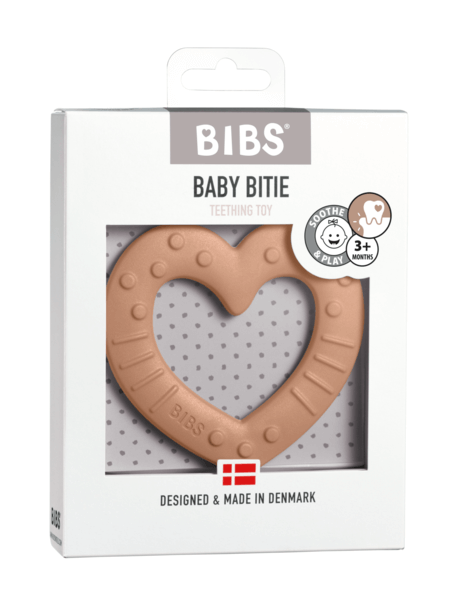 BIBS Baby Bitie Heart ONE SIZE