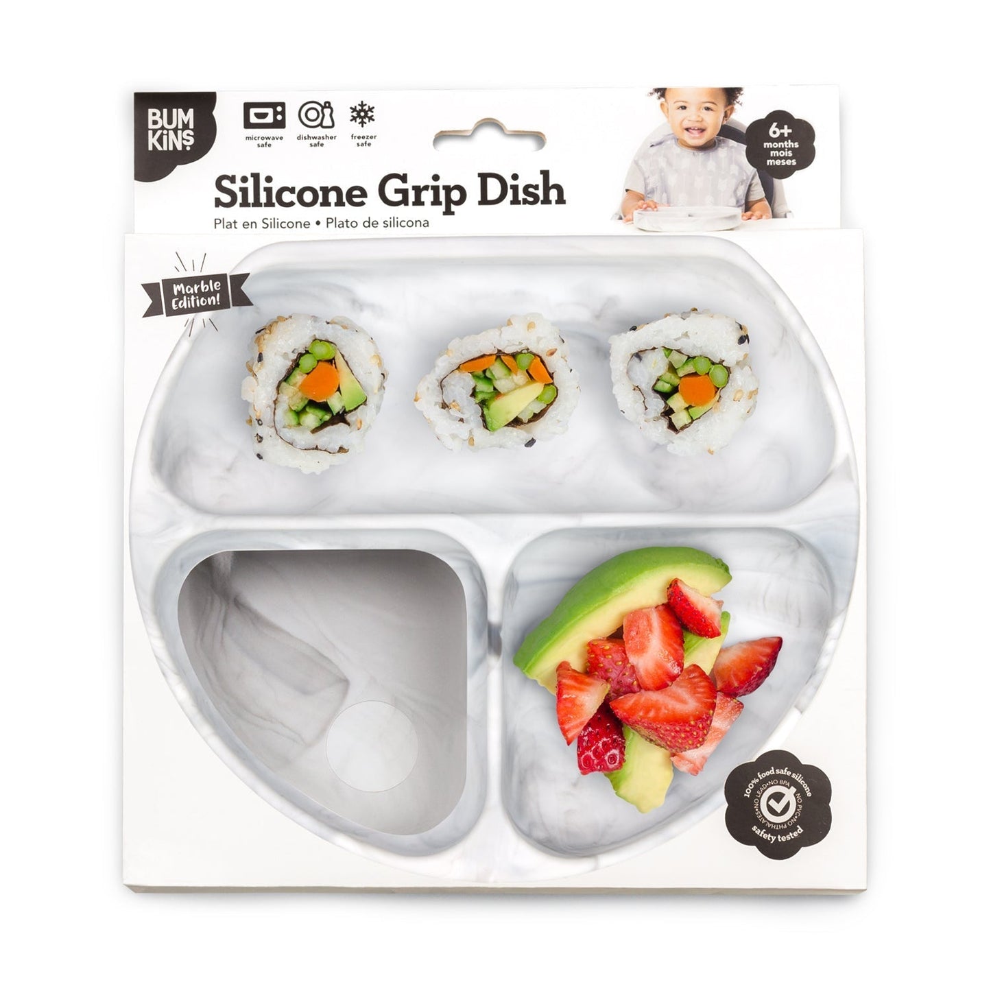 Silicone Grip Dish