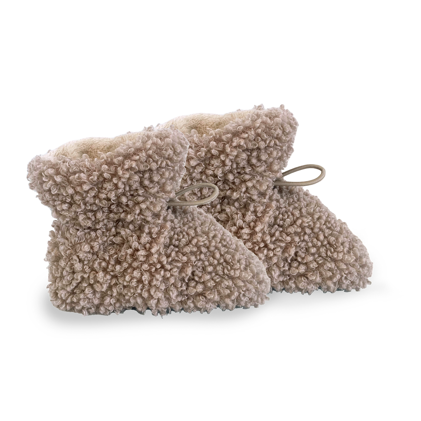 Booties Oatmeal Teddy 12-24m