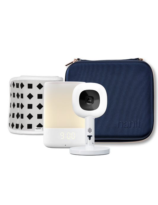 Nanit Pro Camera With Flex Stand, Travel Case, Sound & Light