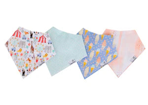 Bandana Bib 4 Pk