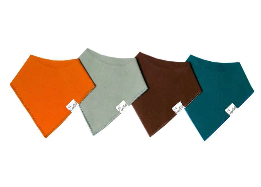 Bandana Bib 4 Pk