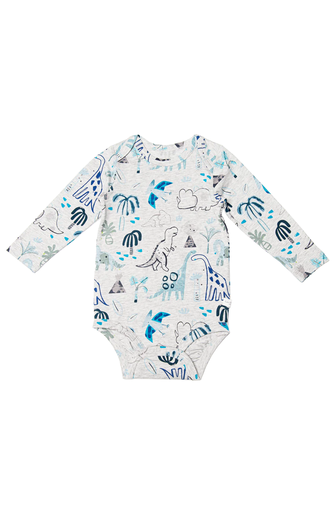 Long Sleeve Bodysuit Dinosaurs